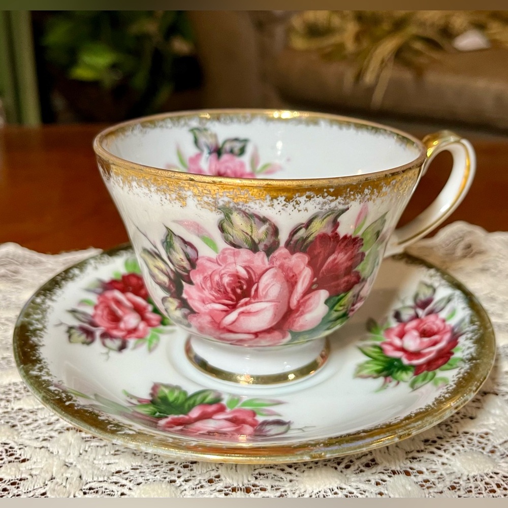 Japanese Teacup and Saucee